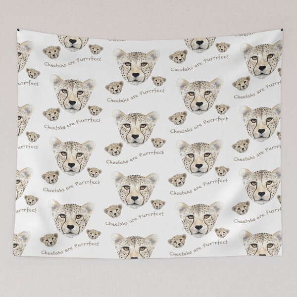Item preview, Cheetahs are Purrrfect designed and sold by Victoria Hannah.