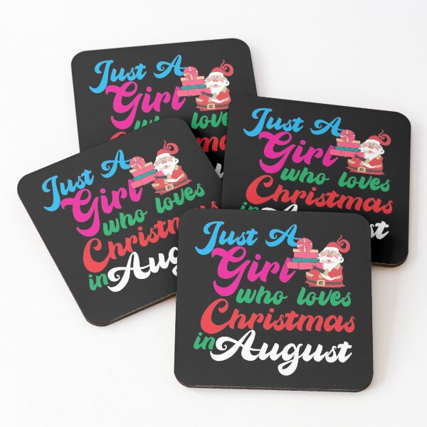 Item preview, Just a girl who loves christmas in august designed and sold by plussorn.