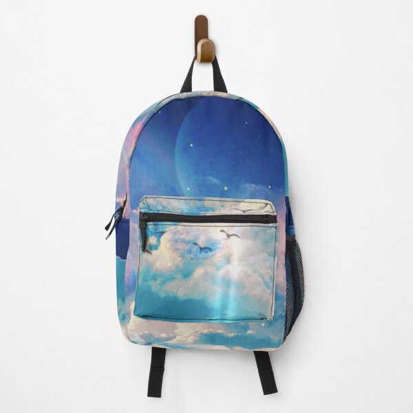 Item preview, Aesthetics, sky, space, clouds, blue, romantic, surrealism, cute, planets designed and sold by Sersery.