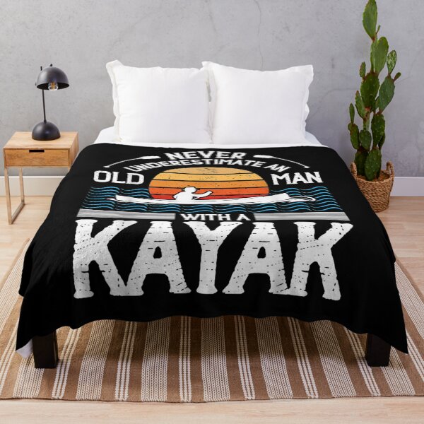 Item preview, Never Underestimate An Old Man With A Kayak Kayaking Gift  designed and sold by tashiav.