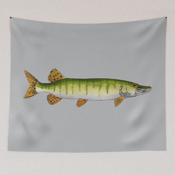 Item preview, Muskellunge (Muskie) designed and sold by fishfolkart.