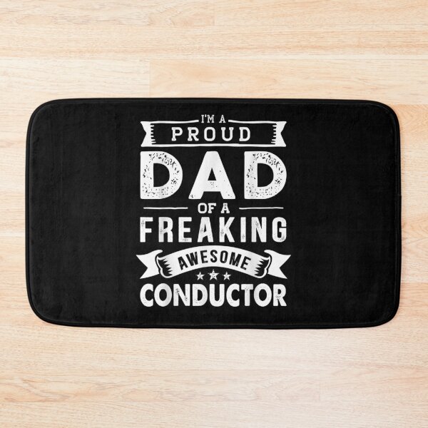 Item preview, I'm A Proud Dad Of Conductor Funny Father's Day  designed and sold by tashiav.