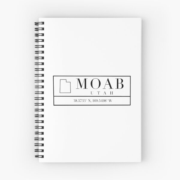 Item preview, Moab Utah Coordinates designed and sold by Emily Designs.