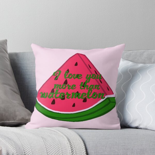 Item preview, I love you more than watermelon designed and sold by LittleRedChucks.