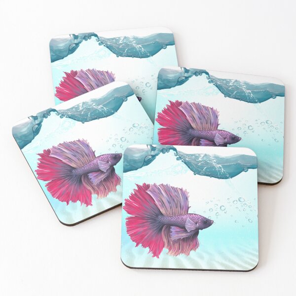 Item preview, Purple beautiful Angelfish, Art Gift idea for Siblings & Dad ,Mom , Friends designed and sold by New hope Karnel.
