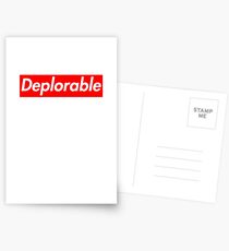 Deplorable Postcards