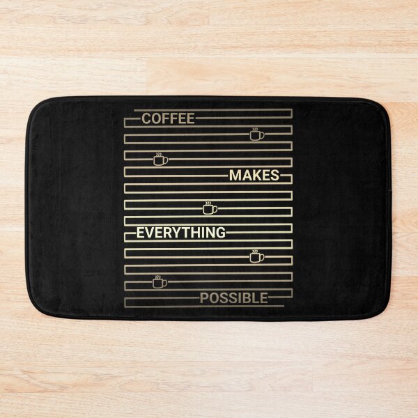 Item preview, Coffee makes everything possible designed and sold by attracdionz.