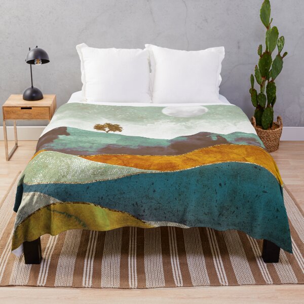 Night Fog Throw Blanket
