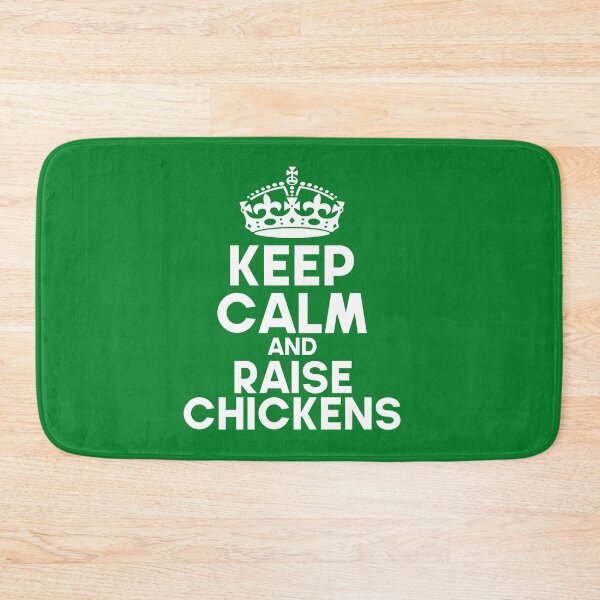 Item preview, Keep Clam And Raise Chicken Funny Farm Quote designed and sold by DesignHouse07.