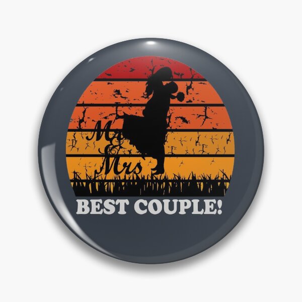 Item preview, Retro Sunset | Mr & Mrs designed and sold by YI-Creations.