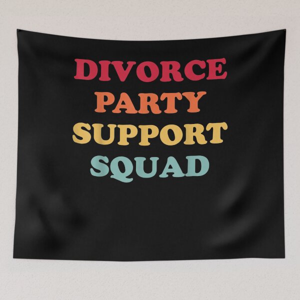 Item preview, Funny Divorce Party Support Squad Celebration Gift Men Women  designed and sold by tashiav.