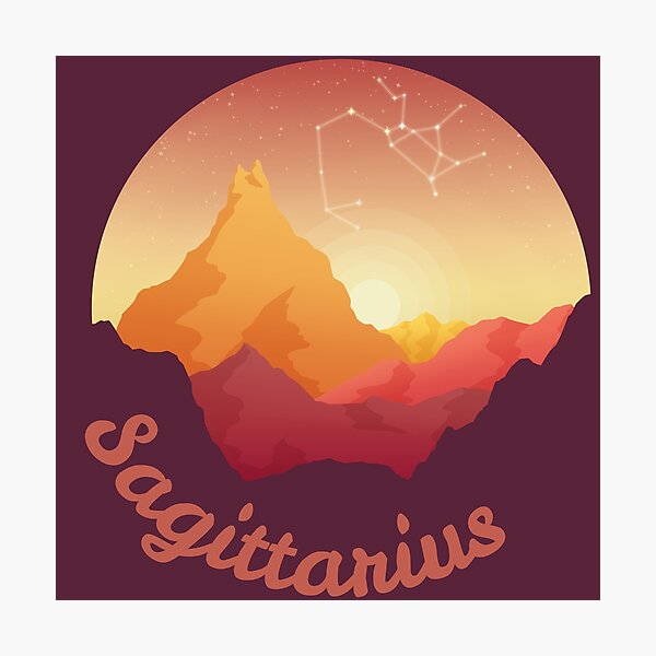 Item preview, Zodiac Scene - Sagittarius text designed and sold by Katuend.