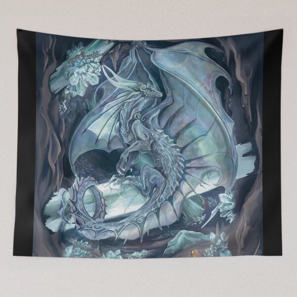 Item preview, Crystal Dragon designed and sold by RobainaDesigns.