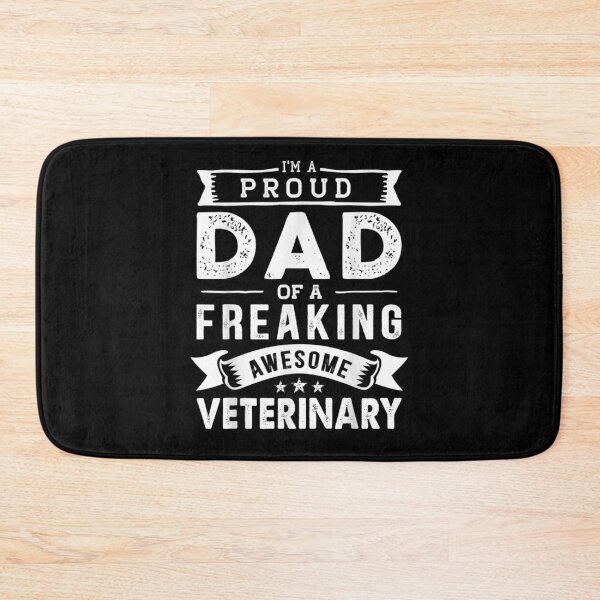 Item preview, I'm A Proud Dad Of Veterinary Funny Father's Day  designed and sold by tashiav.