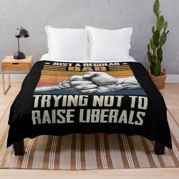 Item preview, Regular Dad Trying Not To Raise Liberal Father's Day  designed and sold by tashiav.