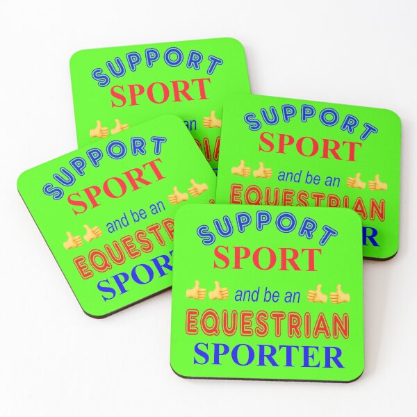 Item preview, Support Sport and be an Equestrian Sporter designed and sold by captainpeter.