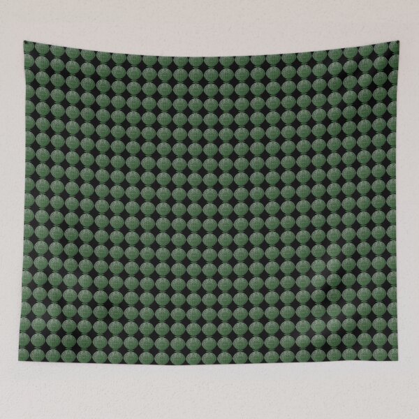 Artikelvorschau, Beaded Curtain Leaves Green on Black 5748 entworfen und verkauft von Art in My Loft.