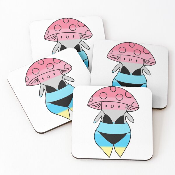 Item preview, Genderflux flag mushroom designed and sold by sarahaviv.