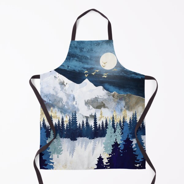 Item preview, Moonlit Snow designed and sold by spacefrogdesign.