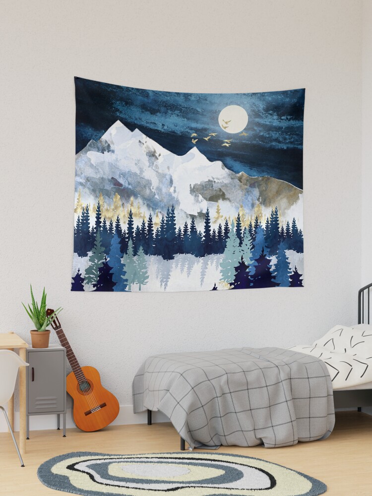 Moonlit best sale landscape tapestry