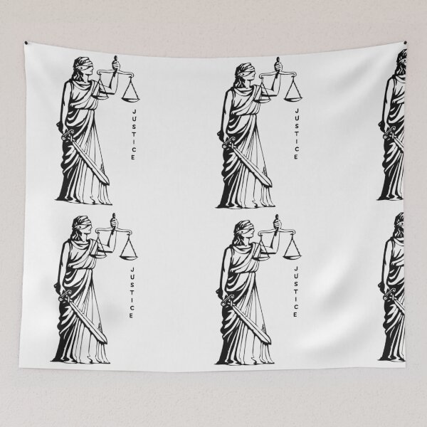Item preview, Statue of a Lady with scales.... justice designed and sold by VIVEK KUMAR RAI.