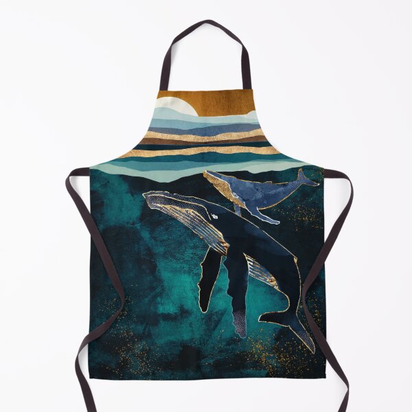 Item preview, Moonlit Whales designed and sold by spacefrogdesign.