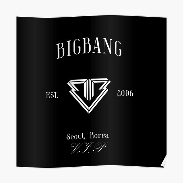 Big Bang Vip Wall Art Redbubble