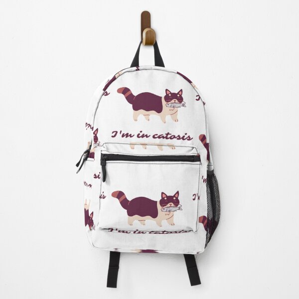 Item preview, I'm in catosis - Burgundy Keto Kitty designed and sold by art_by_eleina.