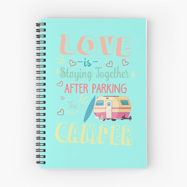 Item preview,  Funny Traveling Couple Gift,Love is Staying Together After Parking the Camper,funny backpackers lovers birthday gift designed and sold by Rassitni.