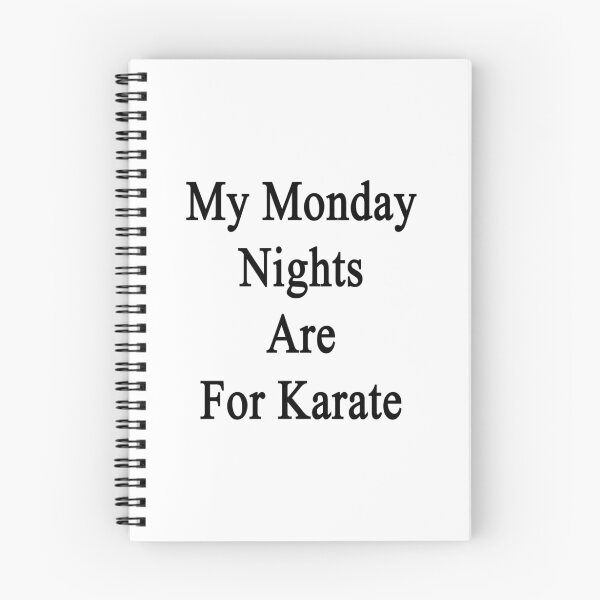 Item preview, My Monday Nights Are For Karate designed and sold by supernova23.