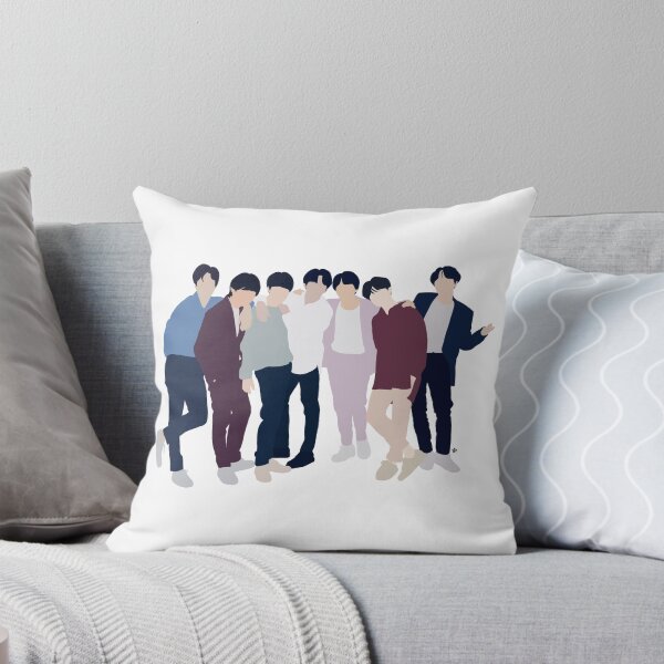 Item preview, Cartoon BTS (방탄소년단 ) Group Photo  designed and sold by wordscribbles.