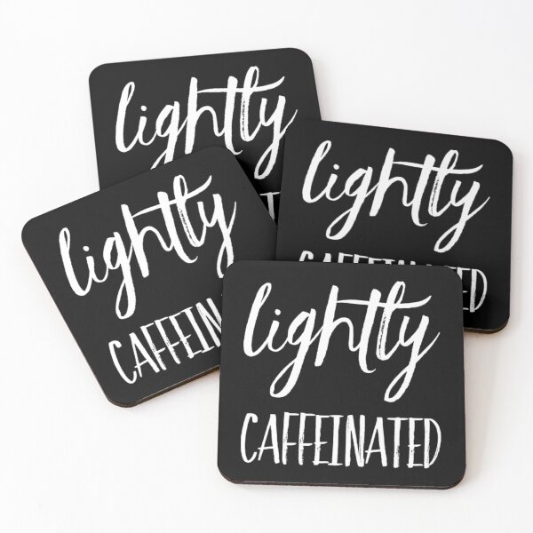 Item preview, Lightly Caffeinated  designed and sold by RiseandShineTee.