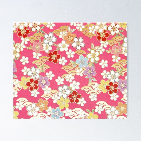 Item preview, Traditional Japanese Sakura Pattern designed and sold by Gymmer-Life.