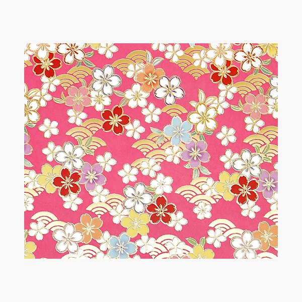 Item preview, Traditional Japanese Sakura Pattern designed and sold by Gymmer-Life.