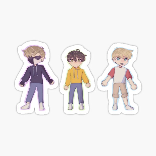 "Bench Trio Sticker Pack" Sticker for Sale by Maddieleaf11 Redbubble