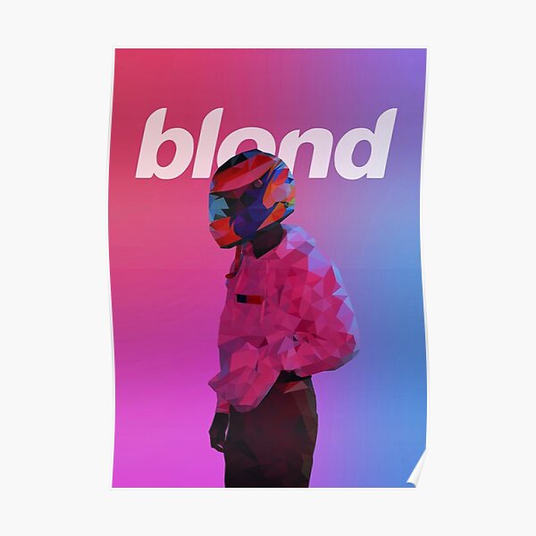 Blond Wallpaper Frank Ocean Poster for Sale by austincarlileit  Redbubble