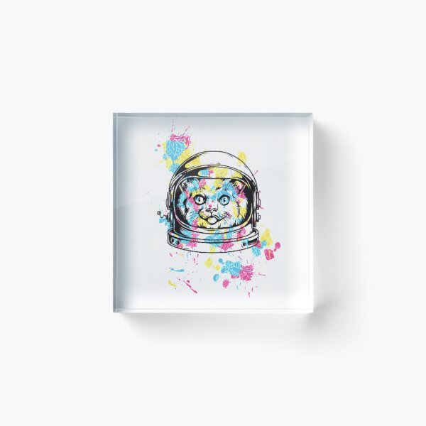 Item preview, Cute cat with colour splash designed and sold by VIVEK KUMAR RAI.