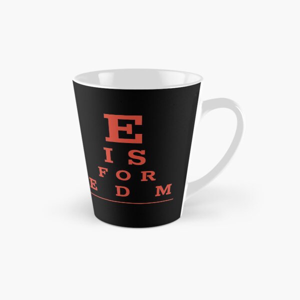 Item preview, Pop culture eye chart - E is for EDM designed and sold by Popalt.