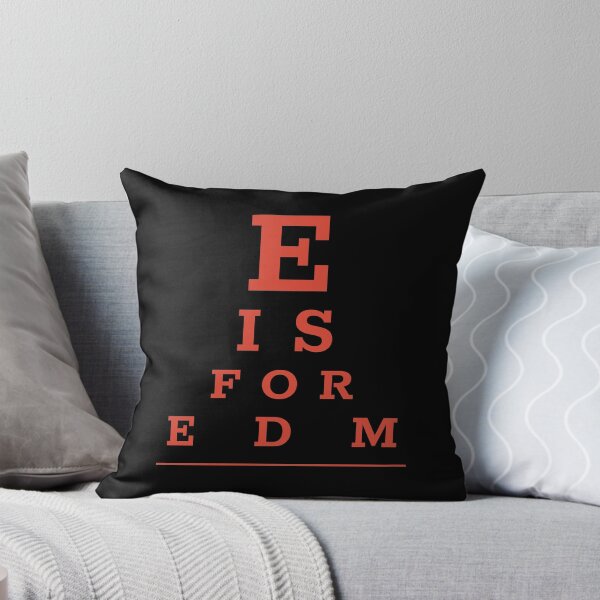 Item preview, Pop culture eye chart - E is for EDM designed and sold by Popalt.