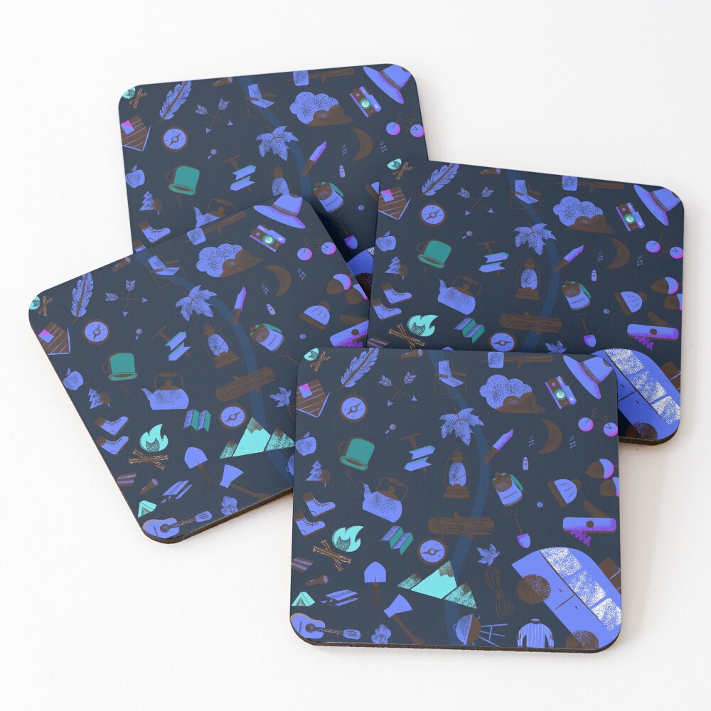 Item preview, Coasters (Set of 4) designed and sold by Reecethebeast.