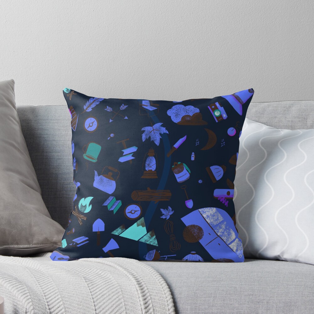 Item preview, Throw Pillow designed and sold by Reecethebeast.