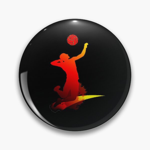 Item preview, Volleyball, Red player designed and sold by THhassan.