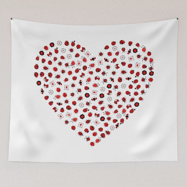 Item preview, Ladybugs Heart designed and sold by Dobsy.