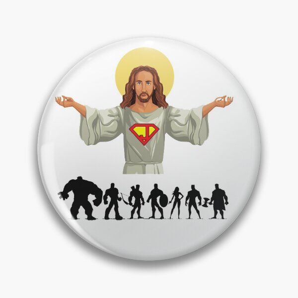 Item preview, Superhero Jesus designed and sold by TopsandHoods.