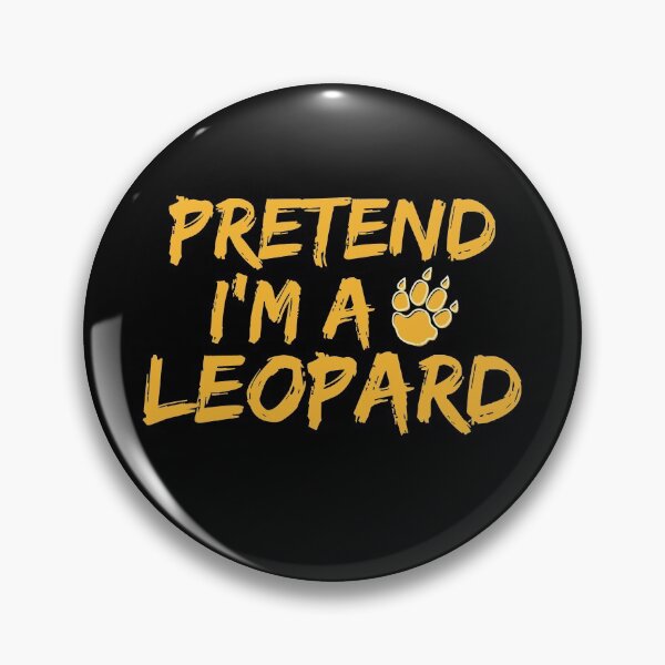 Artikelvorschau, Tu so, als wäre ich ein Leopard, lustiges Halloween-Kostüm entworfen und verkauft von ACC .