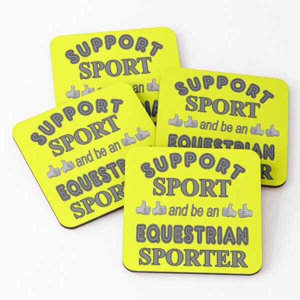 Item preview, Support Sport and be an Equestrian Sporter designed and sold by captainpeter.