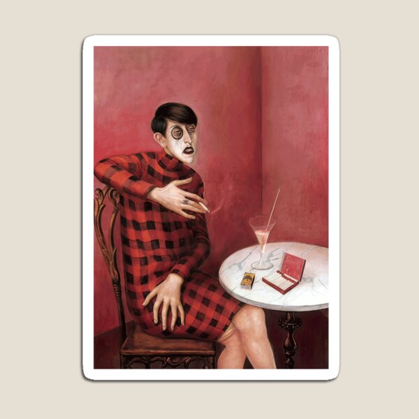 Item preview, Portrait of the Journalist Sylvia Von Harden Otto Dix designed and sold by LazyHatter.