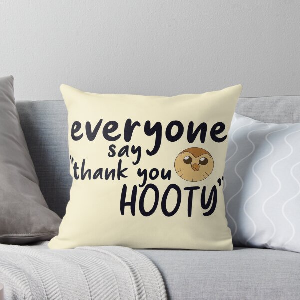 Item preview, everyone say thank you hooty designed and sold by Diygurugirl.
