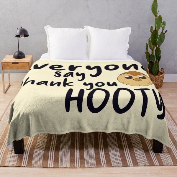 Item preview, everyone say thank you hooty designed and sold by Diygurugirl.