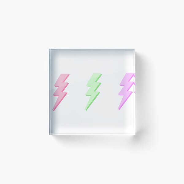 Item preview, Pastel Lightning Bolt Set designed and sold by ElizStickers.